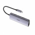 Ugreen Hub USB-C Macho - 2x USB-A 3.1 Hembra, 1x USB-C 3.1, Gris