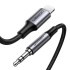 Ugreen Cable AUX Certificado MFi Lightning Macho - 3.5mm Macho, 1 Metro, Blanco, para iPhone  1