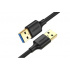 Ugreen Cable USB-A Macho - USB-A MAcho, 3 Metros, Negro  1