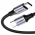 Ugreen Cable de Carga Rápida USB-C Macho - USB-C Macho, 2 Metros, Negro  1