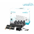 Uniarch Kit de Vigilancia UN104G2 de 4 Cámaras Bullet, con Grabadora, Cables y Fuente de Poder  1