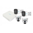 Uniarch Kit de Vigilancia UNIKIT SEMILLA de 4 Cámaras IP y 4 Canales, con Grabadora NVR  1