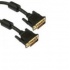 Unirise Cable DVI-D Macho - DVI-D Macho, 2.4 Metros, Negro  1