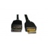 Unirise Cable HDMI Macho - DisplayPort Macho, 1.8 Metros, Negro  1
