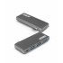 Urban Factory Hub USB 3.2  Macho - 3x USB 3.2 Hembra, 5000Mbit/s, Negro  1