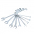 Urrea Juego de Llave Combinada 1200BML, 10-22mm, 9 Piezas, Cromo Vanadio