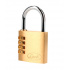Urrea Candado de Combinación 12CA, 40mm, Latón