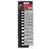 Urrea Juego de Dados 52205, 3/8", Cromado, 12 Piezas - Imagen adicional 1