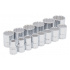 Urrea Juego de Dados 5400PAM, 1/2", Cromado, 12 Piezas