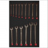 Urrea Juego de Llave Combinada CH306, 7-21mm, 15 Piezas, Cromo Vanadio