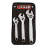 Urrea Juego de Llaves Ajustables, 3 Piezas, Cromado  1