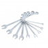 Urrea Juego de Llave Combinada 1200BL, 3/8", 9 Piezas, Acero Cromado