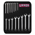 Urrea Juego de Llave Combinada 1206TF, 7-21mm, 15 Piezas, Acero Cromado