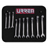 Urrea Juego de Llave Combinada 1270HMF, 10-19mm, 10 Piezas, Cromo Vanadio