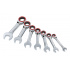 Urrea Juego de Llave Combinada 12MS7, 5/16 - 3/4", 7 Piezas, Acero