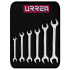 Urrea Juego de Llave Española 30000R, 8-19mm, 6 Piezas, Cromo