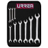 Urrea Juego de Llave Española 30000RM, 27mm, 9 Piezas, Acero Cromado
