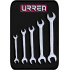 Urrea Juego de Llave Española 3000N, 3/8", 5 Piezas, Acero Cromado