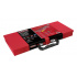 Urrea Juego de Dados con Matraca 475254, 1/4", 3/8" y 1/2", Cromado, 76 Piezas - Imagen adicional 1