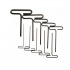 Urrea Juego de Llave Hexagonal 4965, 3/32 - 3/8", 10 Piezas, Acero aleado