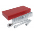 Urrea Juego de Dados y Accesorios con Matraca 52130, 3/8", Cromado, 13 Piezas