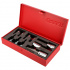 Urrea Juego de Dados 5254H, 3/8"-1/2", Cromado, 10 Piezas