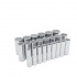 Urrea Juego de Dados 54201, 1/2", Cromado, 23 Piezas