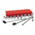 Urrea Juego de Dados con Matraca 55200, 3/4", Cromado, 20 Piezas