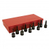 Urrea Dado de Impacto 72900W, 3/8", Fosfatado, 9 Piezas