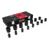 Urrea Dado de Impacto 7402C, 1/2", Fosfatado, 15 Piezas