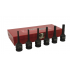 Urrea Juego de Dados 74150, 1/2", Fosfatado, 6 Piezas