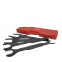 Urrea Juego de Llave Fija 973, 1/4", 4 Piezas, Acero