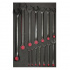 Urrea Juego de Llave Combinada CH305, 7/16 - 1", 14 Piezas, Acero