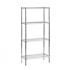 Urrea Estante Escalonado E3624, 4 Niveles, Marco de Metal, hasta 360kg, Plata
