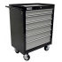 Urrea Gabinete Móvil H27M6, 6 Compartimentos, Negro   1