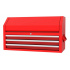 Urrea Gabinete Superior para Herramientas P41S3, 3 Gavetas, Rojo