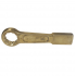 Urrea Llave Golpe Plana UH2744SW, 2-3/4", Bronce  1