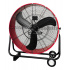 Urrea Ventilador VTI36, 3 Velocidades, 36", Rojo