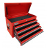 Urrea Gabinete Superior X27S4, 4 Gavetas, Rojo