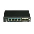 Switch Utepo Gigabit Ethernet UTP3-GSW04-TP60, 4 Puertos PoE + 2 Puertos 10/100/1000Mbps, 12 Gbit/s, 2.000 Entradas - No Administrable  1