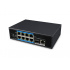 Switch Utepo Fast Ethernet UTP7108E-POE, 8 Puertos PoE+ 10/100 + 1 Puerto SFP, 5.6 Gbit/s, 8000 Entradas - No Administrable  3