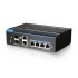 Switch Industrial Utepo Gigabit Ethernet UTP7204GE-HPOE, 4 Puertos PoE 10/100/1000Mbps + 2 Puertos SFP, 17.5 Gbit/s, 8000 Entradas -  No Administrable  1