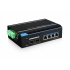Switch Industrial Utepo Gigabit Ethernet UTP7304GE-POE, 4 Puertos PoE+ 10/100/1000 + 2 Puertos SFP, 24 Gbit/s, 8000 Entradas -  No Administrable  1