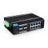 Switch Utepo Gigabit Ethernet UTP7308GE-POE, 8 Puertos PoE+ 10/100/1000 + 4 Puertos SFP, 24 Gbit/s, 8.000 Entradas -  No Administrable  2