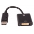 V7 Adaptador DisplayPort Macho - DVI Hembra, Negro