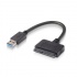 V7 Cable SATA Macho - USB 3.0, 50cm, Negro  1