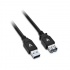 V7 Cable USB Macho - USB Hembra, 2 Metros, Negro  1