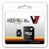 Memoria Flash V7 VAMSDH8GCL4R-1N, 8GB MicroSDHC Clase 4, con Adaptador  2