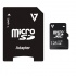 Memoria Flash V7 VFMSD128GUHS1R-3N, 128GB MicroSDXC UHS-I Clase 10, con Adaptador  1