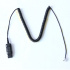 VBeT Adaptador de Audio QD - HIC, Negro, para Avaya 46XX  1